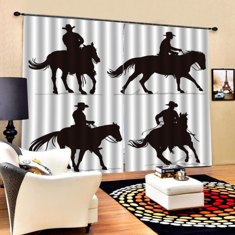 Horse curtains for Living room - Dream Horse