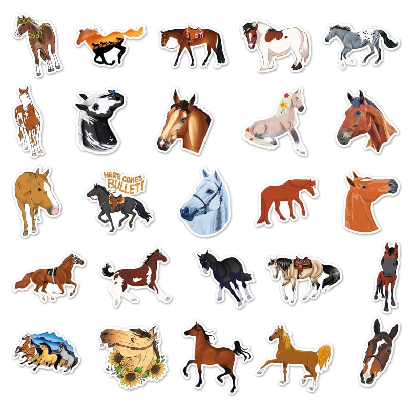 Horse decal stickers - Dream Horse
