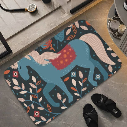 Horse design area rugs - Dream Horse