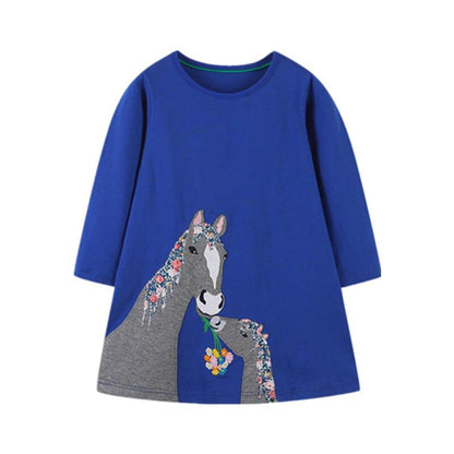 Horse dress for toddler girl - Dream Horse