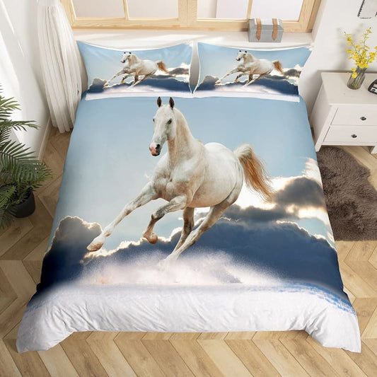 Horse duvet set single - Dream Horse