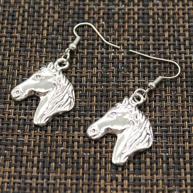 Horse earrings sterling silver - Dream Horse