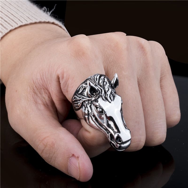 ring with horse head - Dream Horse