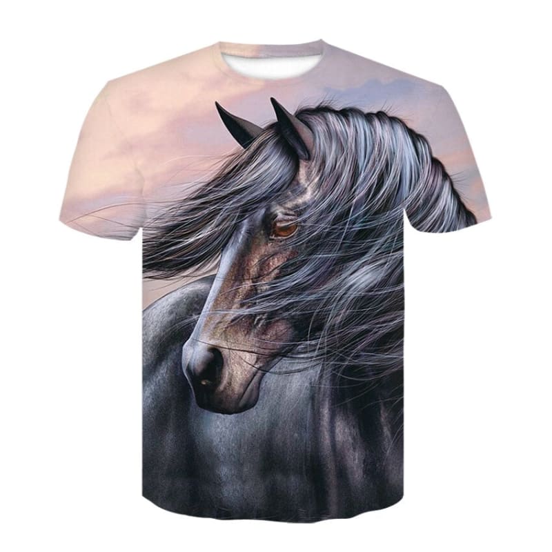 Horse head shirt (summer) - Dream Horse