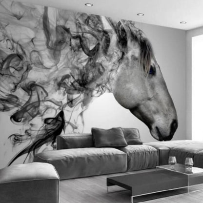 Horse head wall mural - Dream Horse