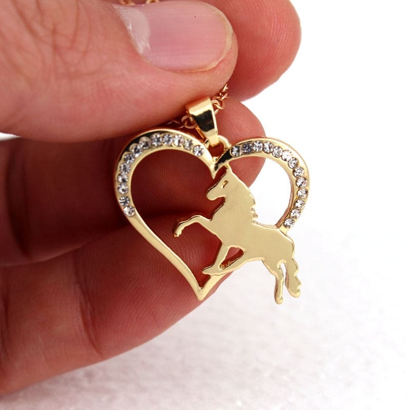 Horse heart necklace - Dream Horse