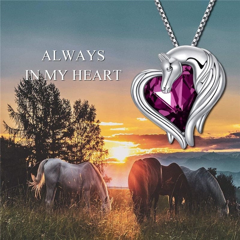 Horse heart necklace (Women) - Dream Horse