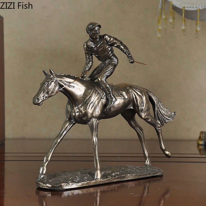 Horse jockey statue - Dream Horse