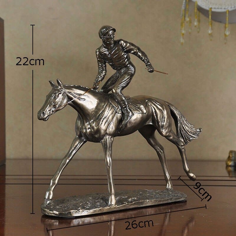 Horse jockey statue - Dream Horse