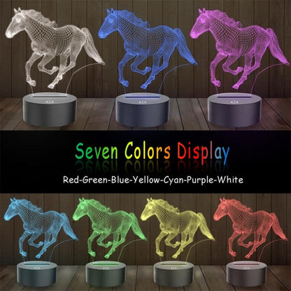 Horse LED (7 Color Changing) - Dream Horse