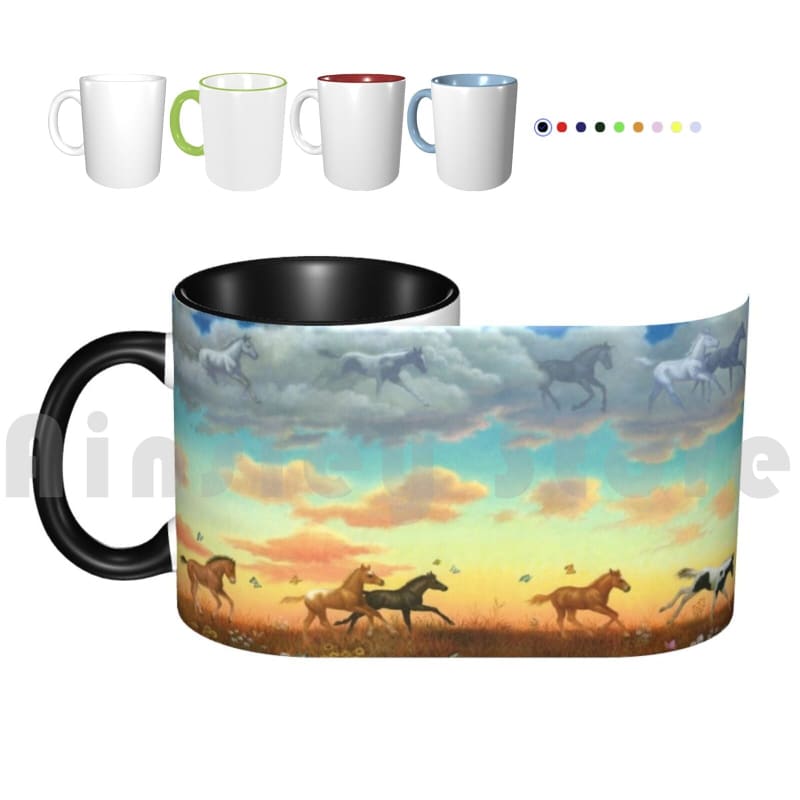 Horse mug for coffee - Dream Horse