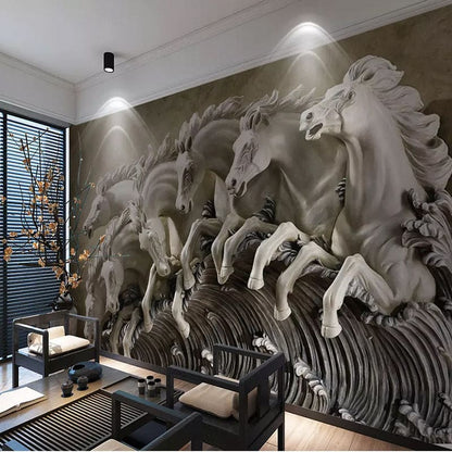 Horse murals for bedroom walls - Dream Horse
