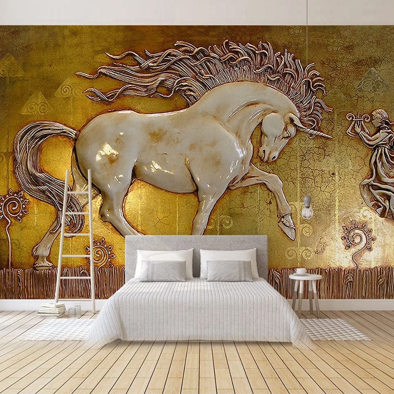 Horse murals for bedroom walls - Dream Horse
