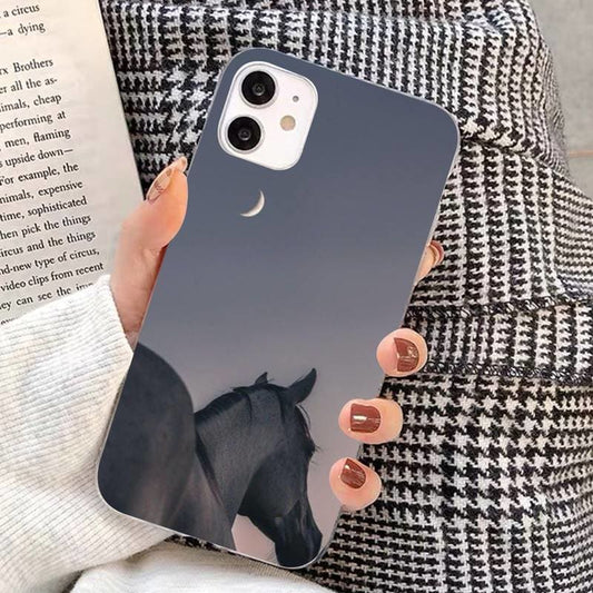 Horse phone cases - black horse (IPhone) - Dream Horse