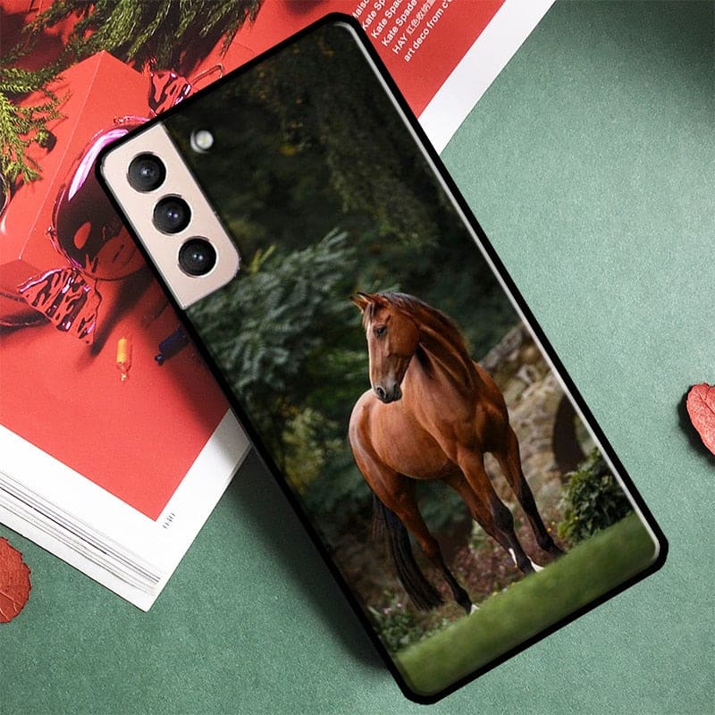 Horse phone cases for Samsung (Brown horse) - Dream Horse