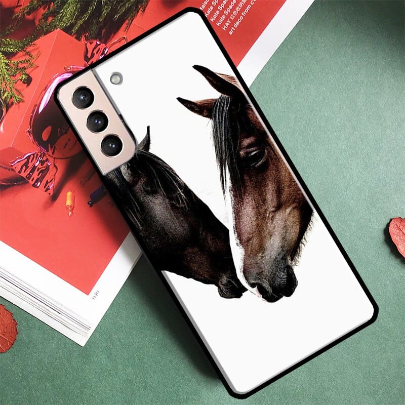 Horse phone cases for Samsung (Double horse) - Dream Horse