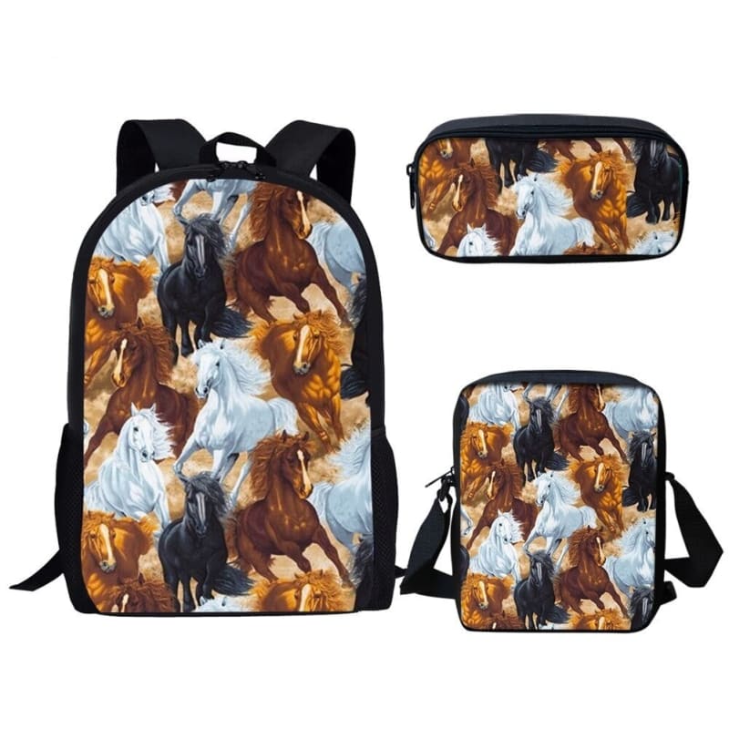 Horse print backpack (kids) - Dream Horse