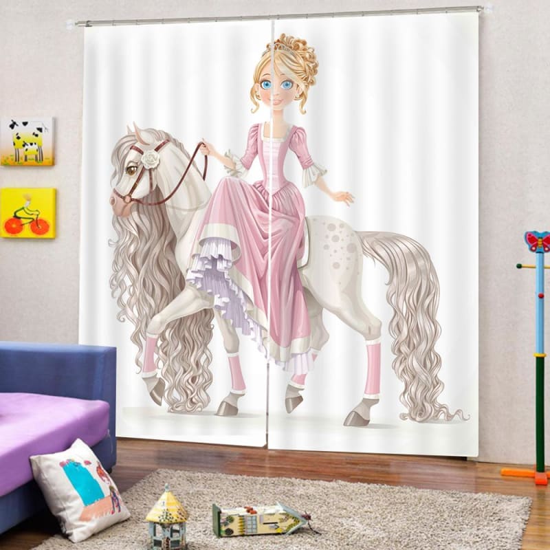 Horse print curtain - Dream Horse