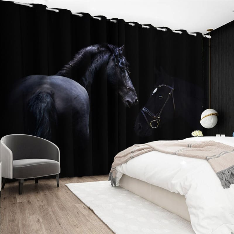 Horse print curtains UK - Dream Horse