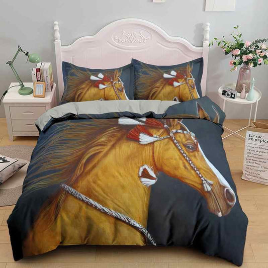 Horse print double duvet cover - Dream Horse