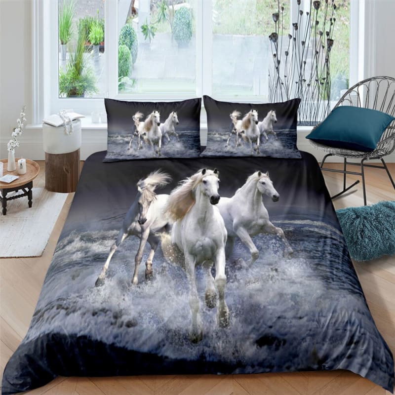Horse print duvet set - Dream Horse