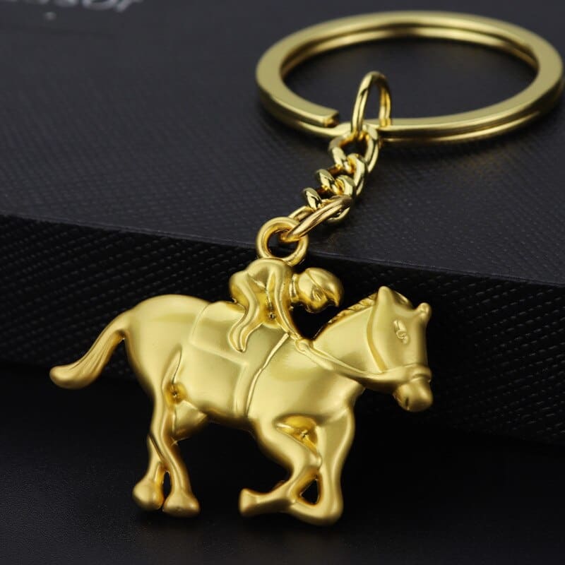 Horse racing keychain - Dream Horse