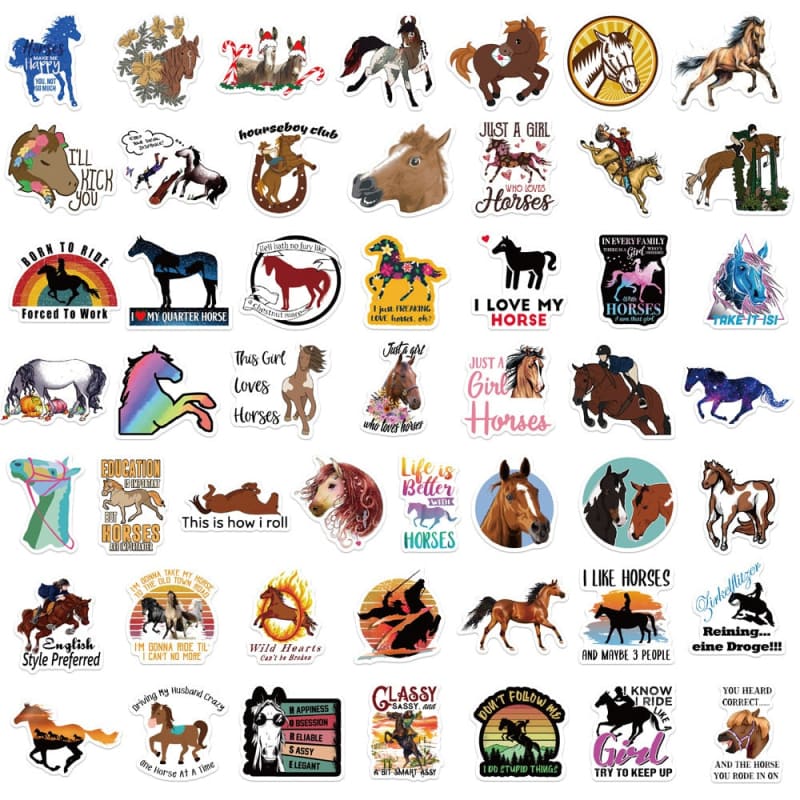 Horse racing stickers - Dream Horse