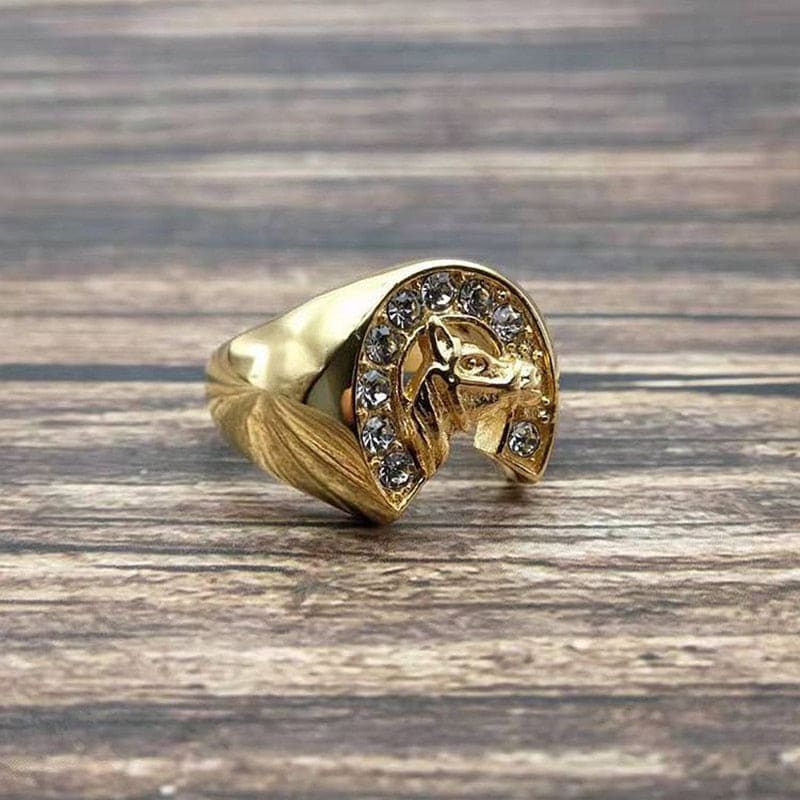 Horse ring gold - Dream Horse