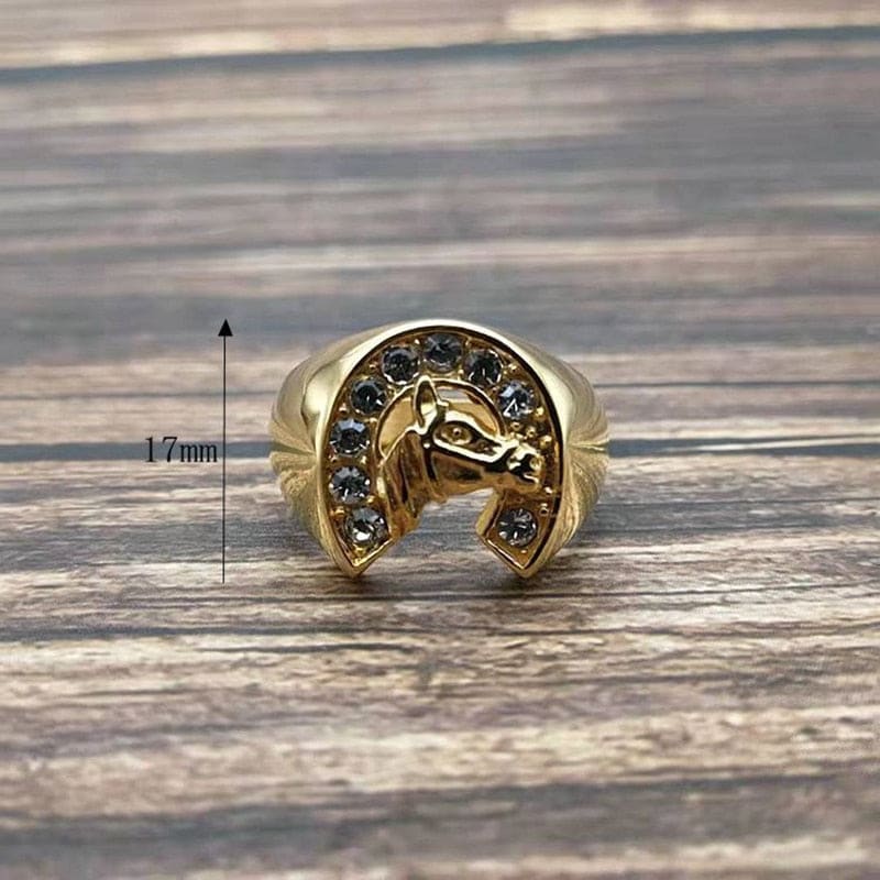 Horse ring gold - Dream Horse