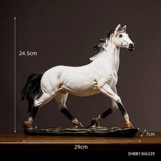 Horse sculpture Nordic decoration Office - Dream Horse