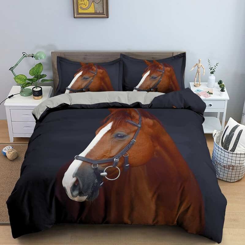 Horse show duvet cover single - Dream Horse