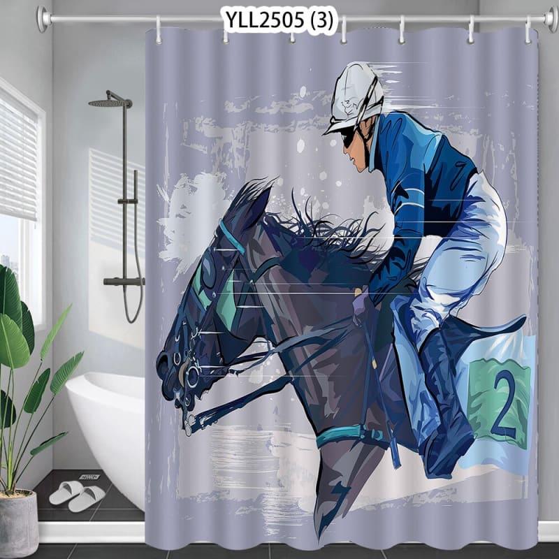 Horse shower curtain (Waterproof) - Dream Horse