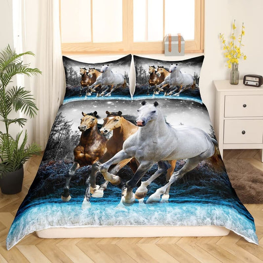 Horse single duvet set - Dream Horse