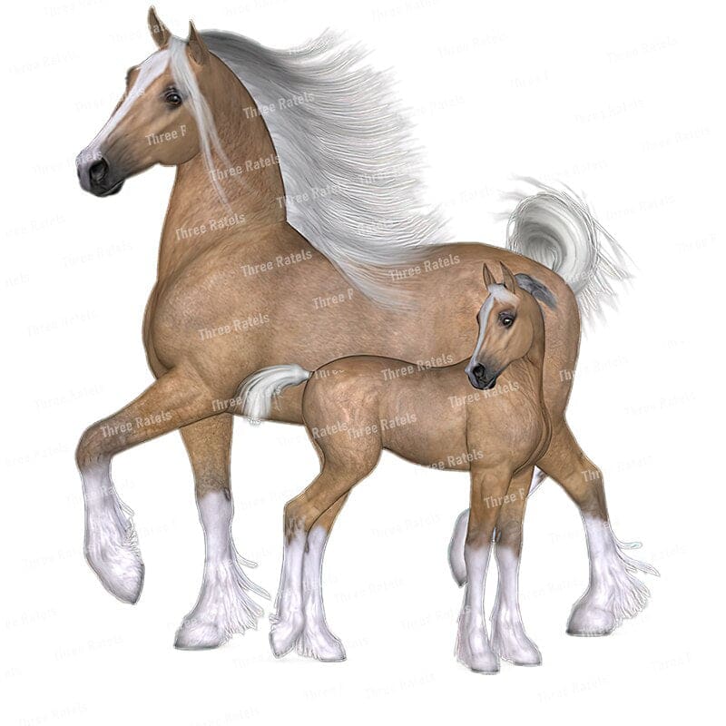 Horse stickers for bedroom walls - Dream Horse