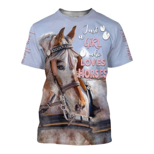 Horse themed shirts (3D Printing) - Dream Horse