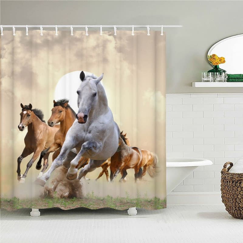 Horse themed shower curtains - Dream Horse