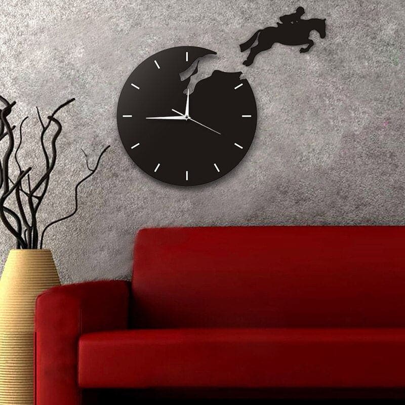 Horse wall clock for rider - Dream Horse