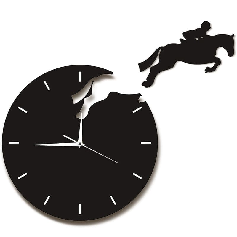 Horse wall clock for rider - Dream Horse