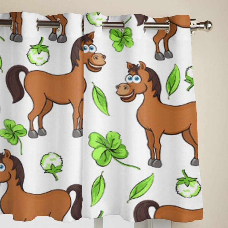 Horse window curtains (Decoration) - Dream Horse