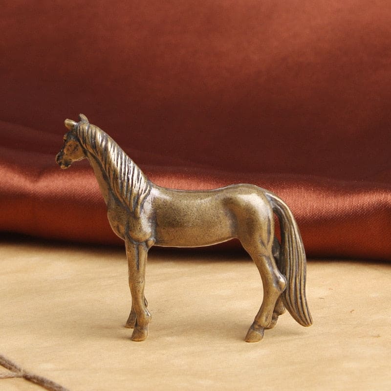 Horses sculpture in brass - Dream Horse