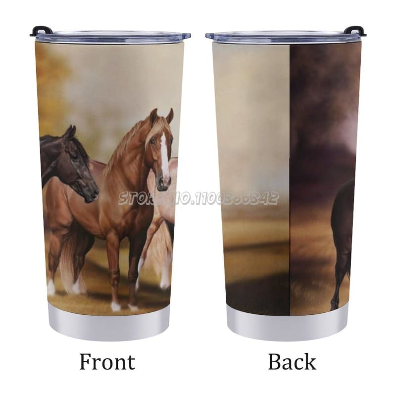 Horses Travel Mug (Thermo) - Dream Horse
