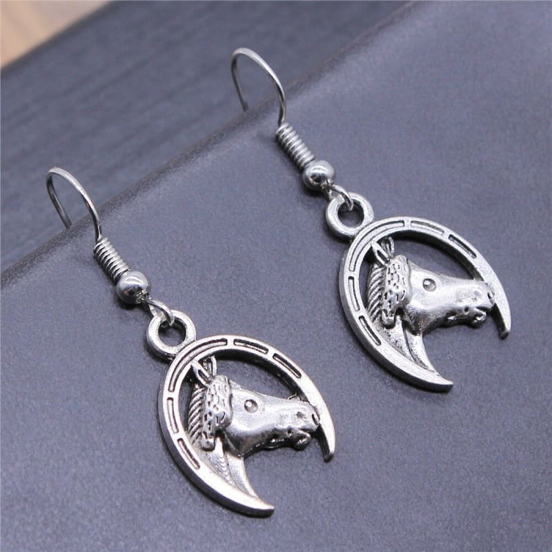 Horseshoe earrings handmade - Dream Horse