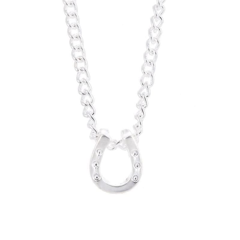 Horseshoe necklace silver (women) - Dream Horse