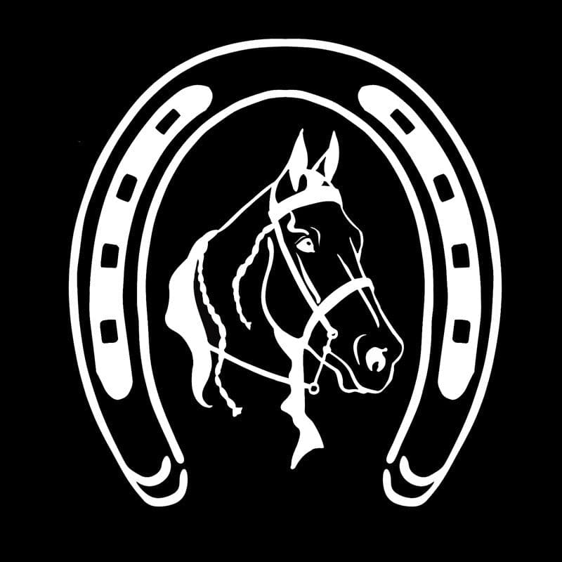 Horseshoe stickers (cars) - Dream Horse