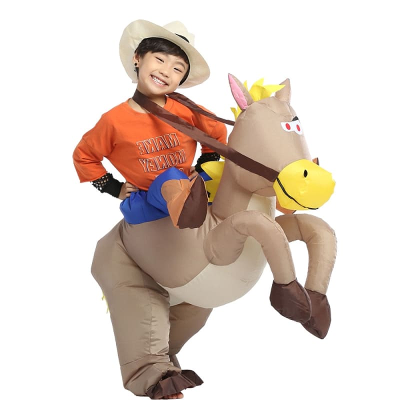 Inflatable Horse Costumes (Cowboy) - Dream Horse