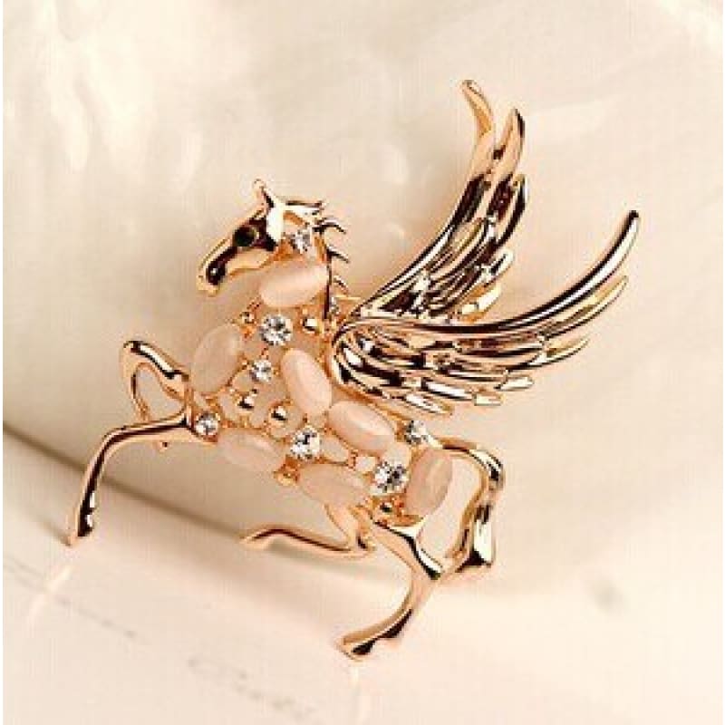 Korean horse brooch (luxury) - Dream Horse