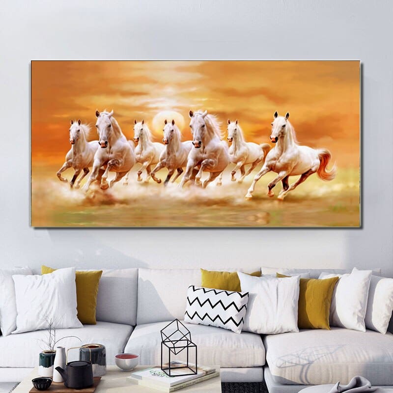 large canvas horse wall art (Living Room) - Dream Horse