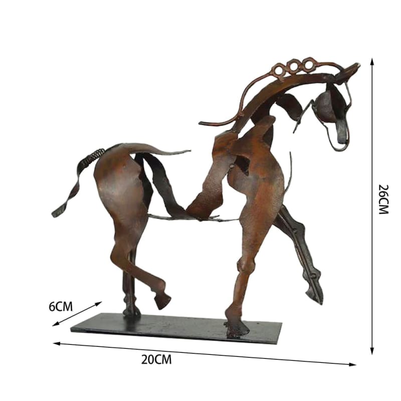 Metal horse lamp - Dream Horse