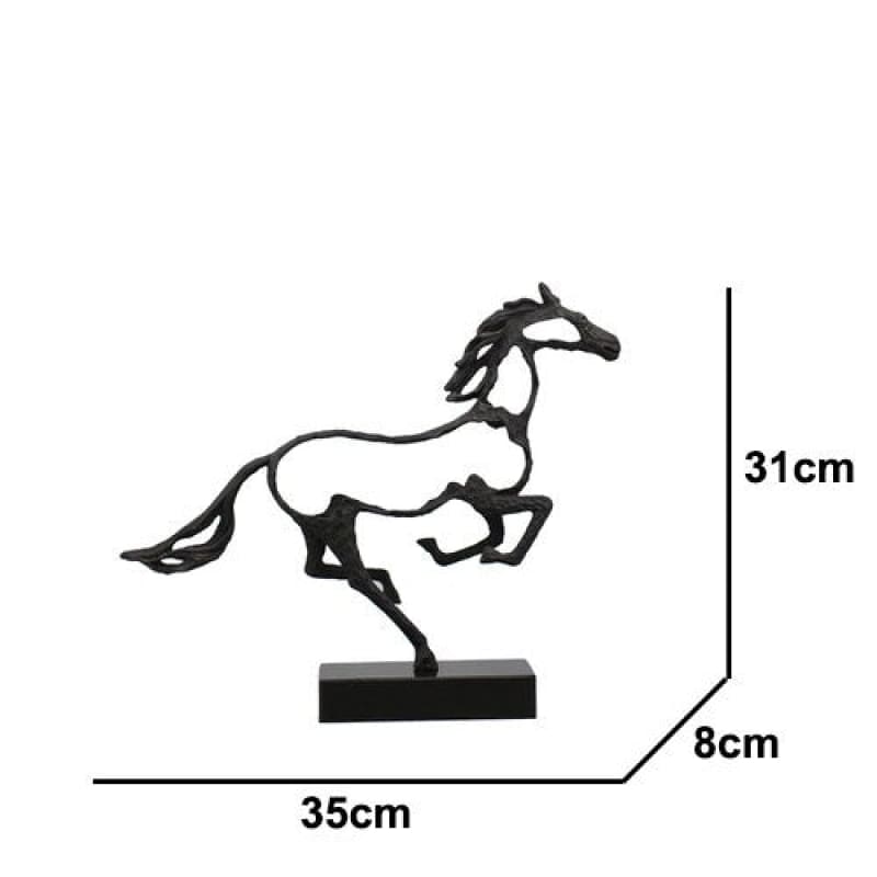 Metal horse statue - Dream Horse