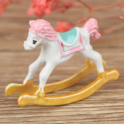 Miniature wooden rocking horse - Dream Horse